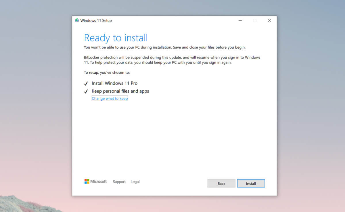 Windows 11 TPM installation